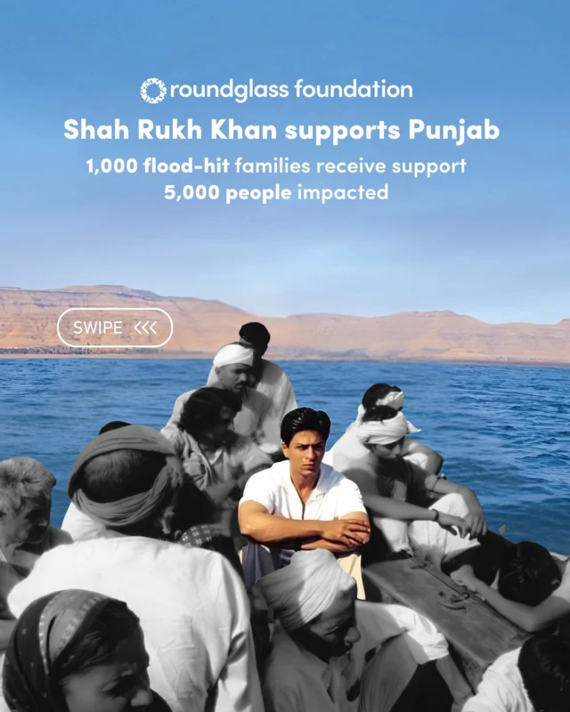 Each image tells a story of resilience and relief. These moments capture the work made possible with the support of Shah Rukh Khan Ji’s Meer Foundation. From Amritsar to Gurdaspur, Fazilka, and Ferozpur – over 5,000 lives have been touched with hope and urgent help.

You too can join hands in bringing the same care and support — donate through the link in bio. ❤️🙏

#punjabfloods #punjabfloods2025 #shahrukhkhan #srk #meerfoundation #roundglassfoundation #floodrelief
