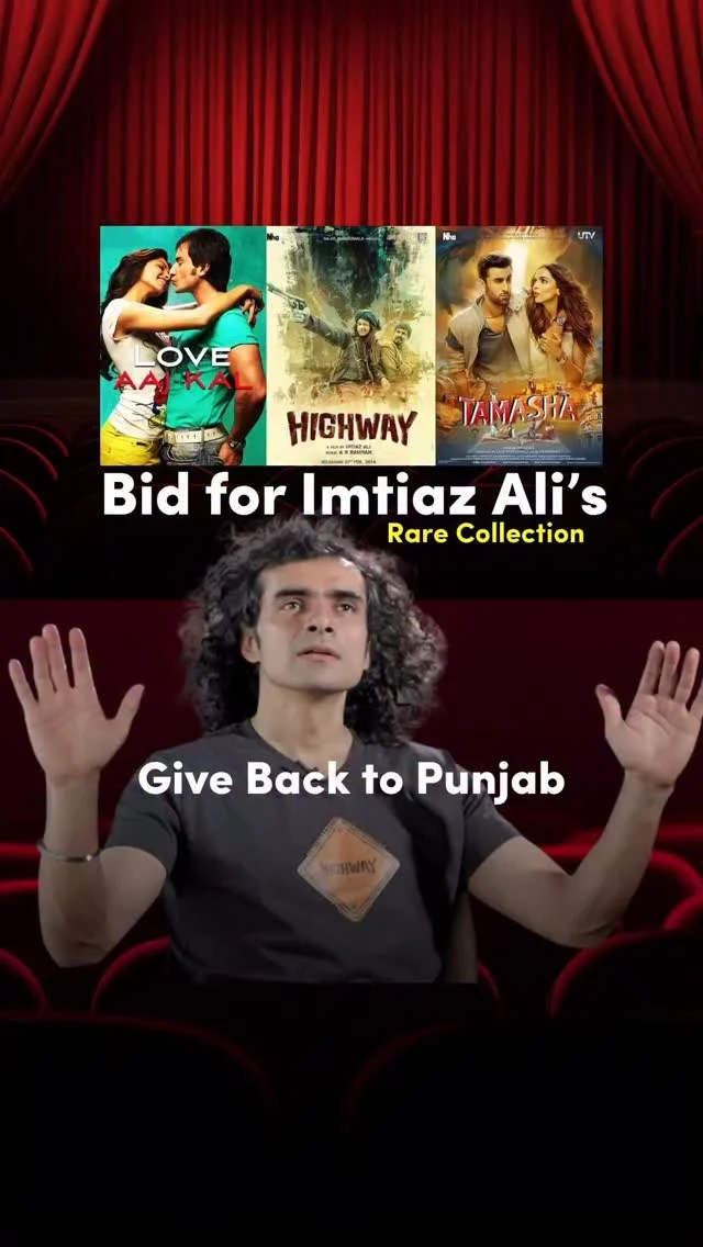 Thank you Imtiaz Ali ji for donating your precious collection. We all know your love for Punjab, and this generous act further reflects your deep connection with its people and culture. Bid for these rare treasures from Imtiaz Ali’s personal collection. 

The Roundglass Foundation Gala Auction is now live. You can bid using the QR code in the video above or through the link in the bio. Bid is open till 12 am (PST) on November 9, 2025. 

All proceeds from the auction will go to build a better Punjab. 

We have already planted almost 4 million trees in the villages. And we are on a mission to plant a billion under The Billion Tree Project. Tree roots hold the soil together, preventing it from washing away during heavy rains. Trees also help in absorbing the rainwater and slowing down its flow. 

So go ahead and bid, bring a change too.

ਇਮਤਿਆਜ਼ ਅਲੀ ਜੀ, ਆਪਣੀ ਨਿੱਜੀ ਕਲੈਕਸ਼ਨ ਪੰਜਾਬ ਨੂੰ ਸਮਰਪਿਤ ਕਰਨ ਲਈ ਅਸੀਂ ਤੁਹਾਡਾ ਦਿਲੋਂ ਧੰਨਵਾਦ ਕਰਦੇ ਹਾਂ। ਇਹ ਸਿਰਫ਼ ਦਾਨ ਨਹੀਂ ਹੈ, ਪੰਜਾਬ ਨਾਲ ਤੁਹਾਡੇ ਗੂੜ੍ਹੇ ਪਿਆਰ ਅਤੇ ਰੂਹਾਨੀ ਜੋੜ ਦੀ ਨਿਸ਼ਾਨੀ ਹੈ। 
ਰਾਊਂਡਗਲਾਸ ਫਾਊਂਡੇਸ਼ਨ ਦੀ ਗਾਲਾ ਆਕਸ਼ਨ ਹੁਣ ਲਾਈਵ ਹੈ, ਜਿੱਥੇ ਤੁਸੀਂ ਇਮਤਿਆਜ਼ ਅਲੀ ਜੀ ਦੀਆਂ ਵਿਲੱਖਣ ਯਾਦਾਂ ’ਤੇ ਬੋਲੀ ਲਗਾ ਸਕਦੇ ਹੋ। 
ਹੁਣ ਤੱਕ ਅਸੀਂ ਪਿੰਡਾਂ ਵਿੱਚ ਲਗਭਗ 40 ਲੱਖ ਵਿਰਾਸਤੀ ਰੁੱਖ ਲਗਾ ਚੁੱਕੇ ਹਾਂ, ਪਰ ਸਾਡਾ ਟੀਚਾ ਇੱਕ ਅਰਬ ਰੁੱਖਾਂ ਦਾ ਹੈ।
ਆਓ, ਬੋਲੀ ਲਗਾਈਏ ਅਤੇ ਇਸ ਬਦਲਾਅ ਦਾ ਹਿੱਸਾ ਬਣੀਏ।

 #ImtiazAli #CharityAuction #RoundglassFoundation #TheBillionTreeProject  #Punjab