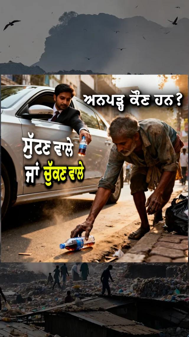 Bharpur Singh, Associate at Roundglass Foundation, rightly points out the pivotal role played by sanitation workers in keeping our surroundings clean. The success of our Waste Management Program relies heavily on their work. We have made over 360 villages in Punjab litter-free. This is only because a sanitation worker shows up at doorsteps every morning to collect the household waste. 

ਇਹ ਸਾਡਾ ਸਫਾਈ ਕਰਮਚਾਰੀ ਹੈ, ਨਾ ਕਿ ਕੂੜੇ ਵਾਲਾ ਬੰਦਾ! 

ਇਨ੍ਹਾਂ ਦੀ ਮਿਹਨਤ ਦੀ ਵੱਜੋਂ ਹੀ ਅਸੀਂ ਸਾਫ਼ ਹਵਾ ਅਤੇ ਪਾਣੀ ਵਿੱਚ ਸਾਹ ਲੈ ਰਹੇ ਹਾਂ। ਜਦੋਂ ਅਸੀਂ ਸੜਕਾਂ 'ਤੇ ਬੋਤਲਾਂ ਅਤੇ ਕੂੜਾ ਸੁੱਟਦੇ ਹਾਂ, ਤਾਂ ਇਹੀ ਸਫਾਈ ਕਰਮਚਾਰੀ ਉਸਨੂੰ ਸਾਫ਼ ਕਰਦੇ ਹਨ। ਜੇਕਰ ਇਹ ਇੱਕ ਮਹੀਨੇ ਲਈ ਵੀ ਆਪਣਾ ਕੰਮ ਛੱਡ ਦੇਣ ਤਾਂ ਸਾਡਾ ਆਲਾ ਦੁਆਲਾ ਬਦ ਤੋਂ ਬਦਤਰ ਹੋ ਜਾਵੇਗਾ। ਇਨ੍ਹਾਂ ਤੋਂ ਬਿਨਾ ਸਾਡੀ ਜ਼ਿੰਦਗੀ ਇਕ ਦਿਨ ਵੀ ਸਾਫ਼ ਨਹੀਂ ਰਹਿ ਸਕਦੀ।

ਅਸੀਂ ਪੰਜਾਬ ਦੇ 360 ਤੋਂ ਵੱਧ ਪਿੰਡਾਂ ਨੂੰ ਕੂੜਾ-ਮੁਕਤ ਬਣਾਇਆ ਹੈ। ਪਰ ਪੂਰੇ ਪੰਜਾਬ ਨੂੰ ਕੂੜਾ ਮੁਕਤ ਬਣਾਉਣ ਲਈ ਸਾਨੂੰ ਤੁਹਾਡੇ ਸਾਰਿਆਂ ਦੇ ਸਹਿਯੋਗ ਦੀ ਲੋੜ ਹੈ।

#WasteManagement #CleanPunjab #CleanVillages #RoundGlassFoundation #Punjab 
(Roundglass Foundation, Waste Management Program)